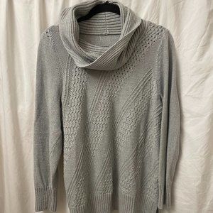 Silver Sparkle Knit Sweater